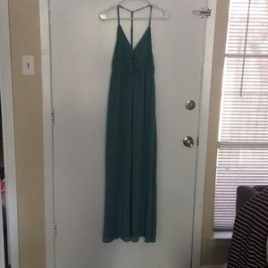 Sea Green and Blue Maxi/Bohemian Beach Dress